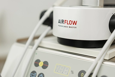 Airflow in Nahaufnahme.